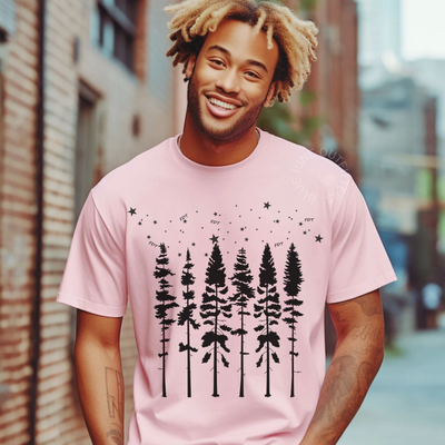 FDT Forest Graphic Tee – Subtle Political Statement Shirt