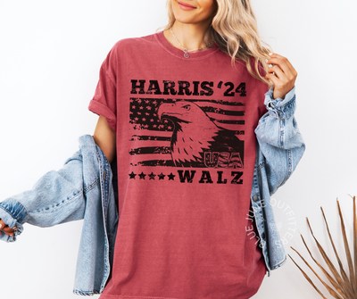 HARRIS WALZ 2024 | COMFORT COLORS®  ELECTION TEE