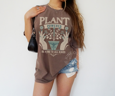 PLANT POWERED | RETRO COMFORT COLORS® TEE
