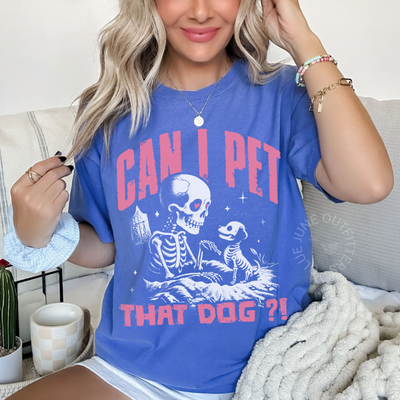 Dog Lover Skeleton T-Shirt | Funny Halloween Pet Tee