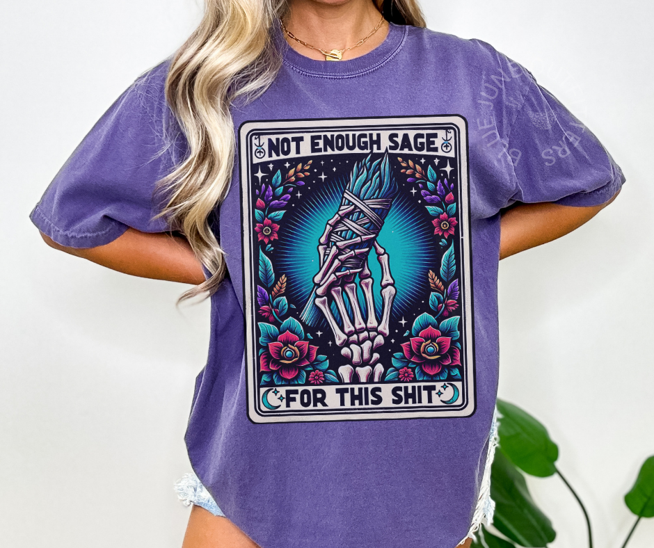 Funny Witchy Graphic T-Shirt | Sage Humor Tee