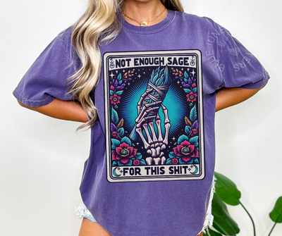 Funny Witchy Graphic T-Shirt | Sage Humor Tee