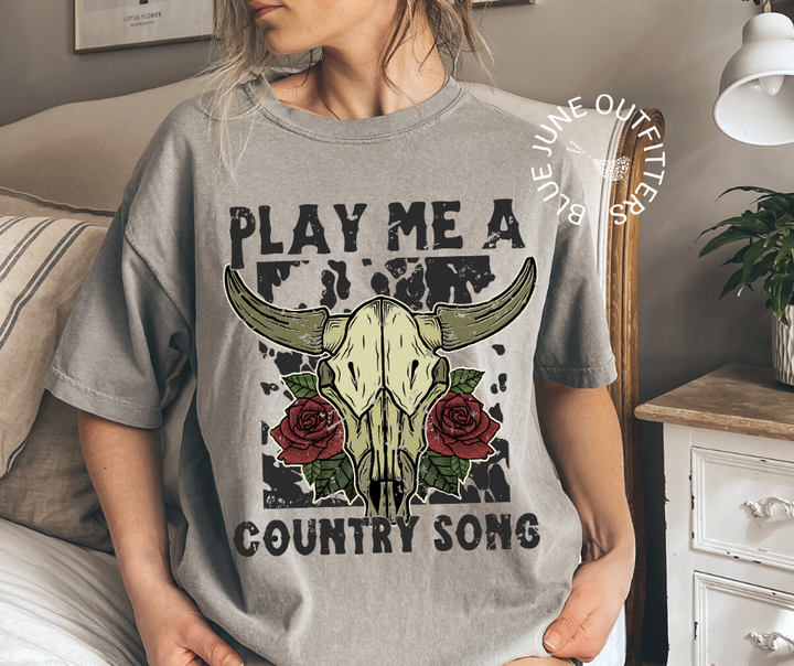 Country Music Tee | Comfort Colors® Country Western Tee