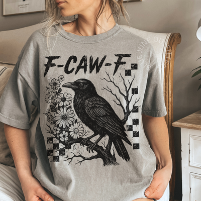 Funny Witchy Raven Tee | Comfort Colors Anti-Social Tee