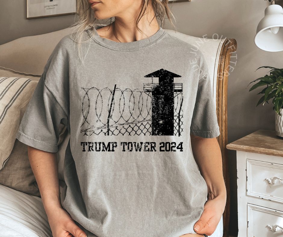 TRUMP GUILTY 2024 | COMFORT COLORS® TRUMP PRISON TEE