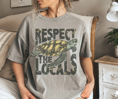 Respect the Locals | Comfort Colors® Marine Life Conservation Tee