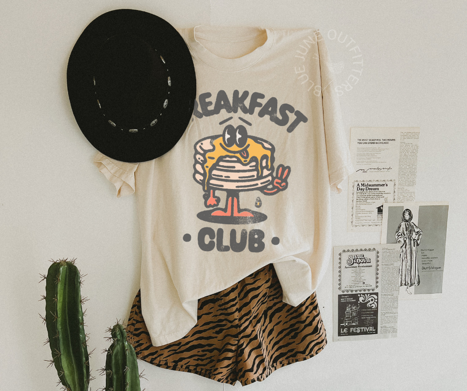 Breakfast Club | Retro Brunch Comfort Colors® Tee