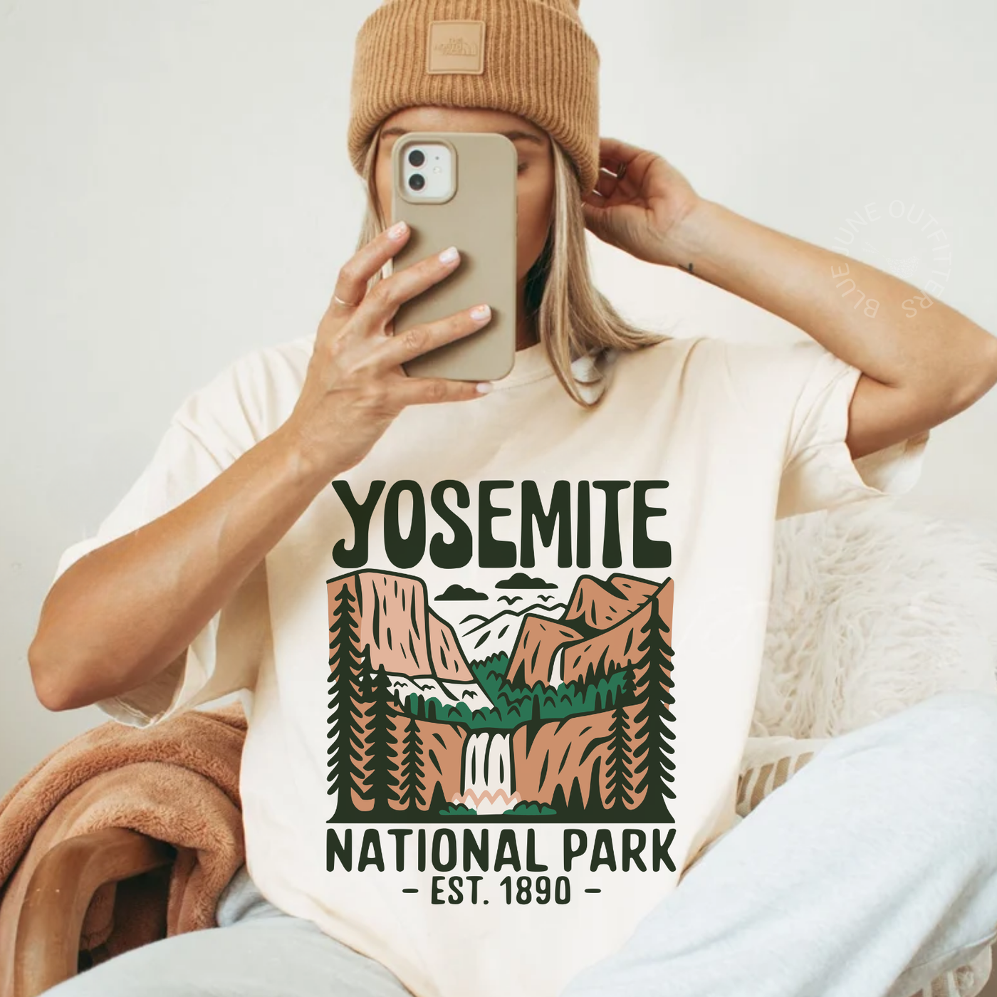 Yosemite National Park T-Shirt | Hiking Camping Graphic Tee