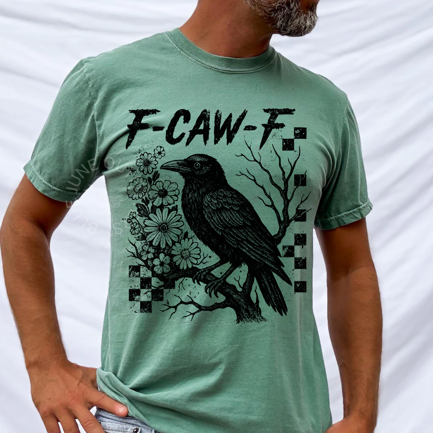 Funny Witchy Raven Tee | Comfort Colors Anti-Social Tee
