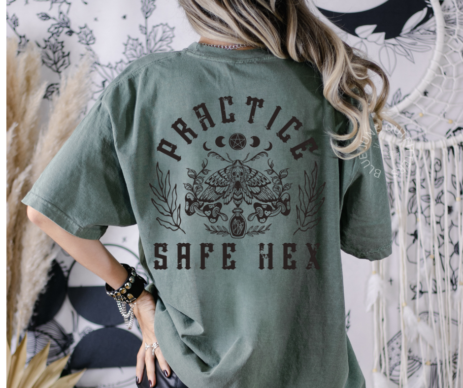Practice Safe Hex | Comfort Colors®  Witchy Tee