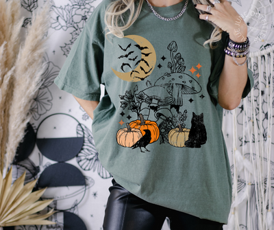 Spooky Witchy Things | Comfort Colors® Halloween Tee