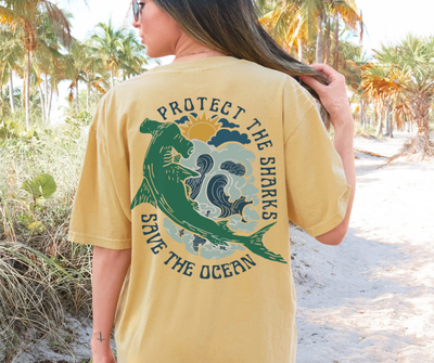 SAVE THE SHARKS PROTECT THE OCEANS | SEA LIFE TEE