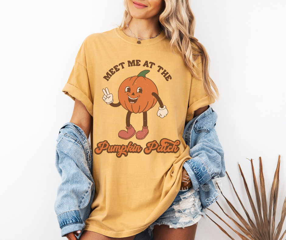 MEET ME AT THE PUMPKIN PATCH | COMFORT COLORS® HALLOWEEN TEE