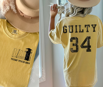 Trump Guilty 34 Counts | Comfort Colors® Tee