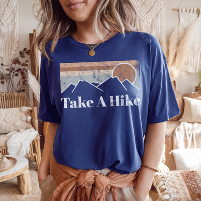 TAKE A HIKE TEE | COMFORT COLORS NATURE LOVER SHIRT