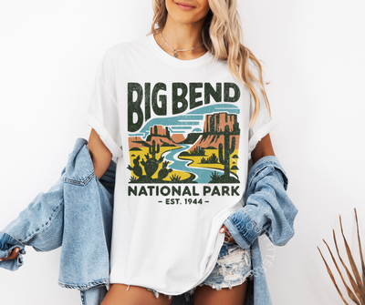BIG BEND NATIONAL PARK TEE | COMFORT COLORS NATURE T-SHIRT