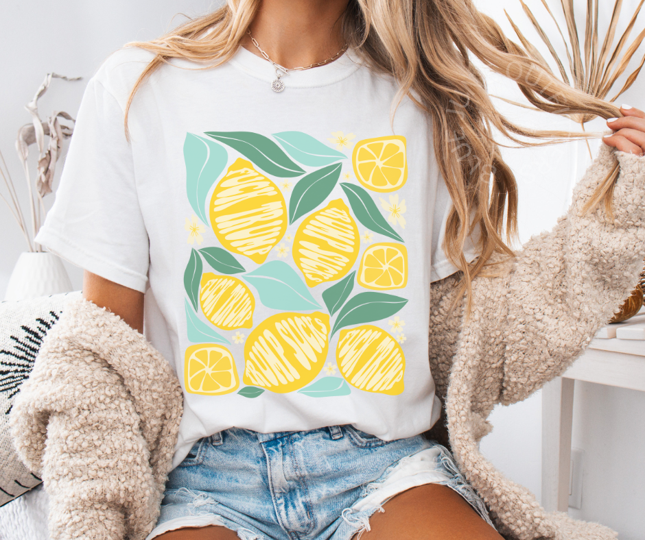 SUBTLE FDT LEMON BOTANICAL TEE | ANTI-TRUMP SHIRT