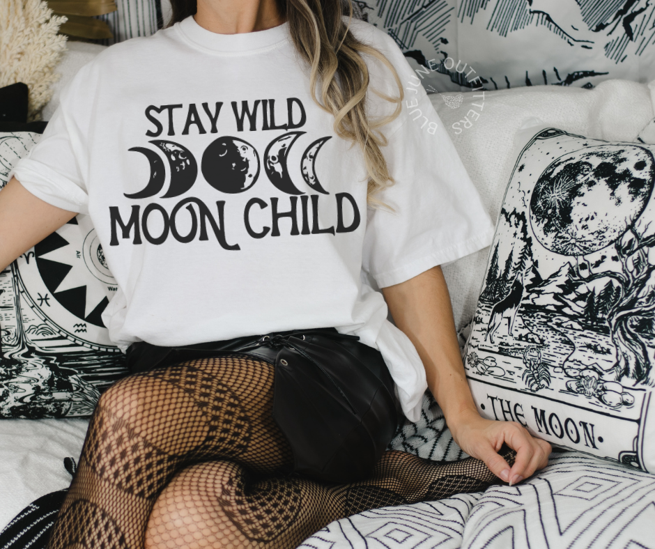 Stay Wild Moon Child | Hippie Comfort Colors® Tee