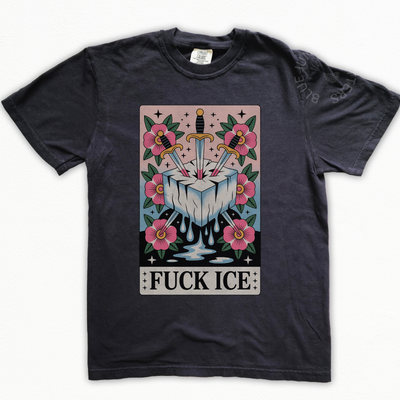 Fuck ICE Comfort Colors® T-Shirt – Rebel Punk Activist Graphic Tee