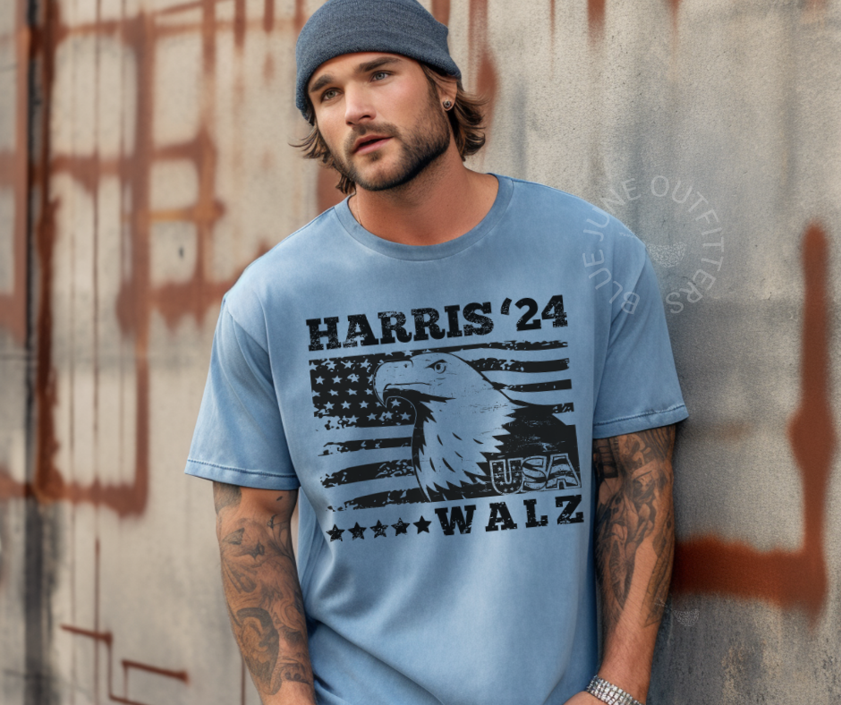 HARRIS WALZ 2024 | COMFORT COLORS®  ELECTION TEE