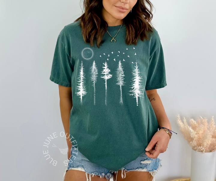 Moonlight Nature Scene | Comfort Colors® Tee