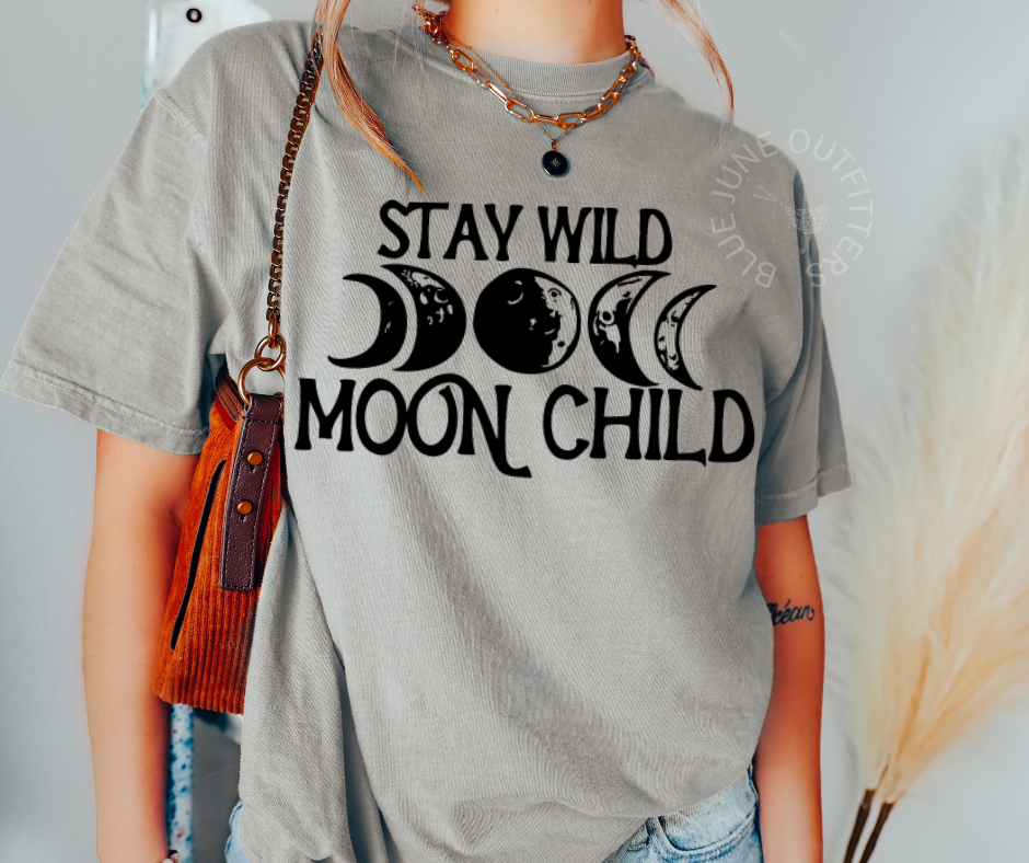 Stay Wild Moon Child | Hippie Comfort Colors® Tee