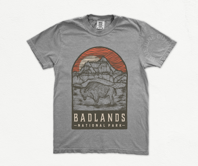 BADLANDS NATIONAL PARK | COMFORT COLORS® UTAH TEE