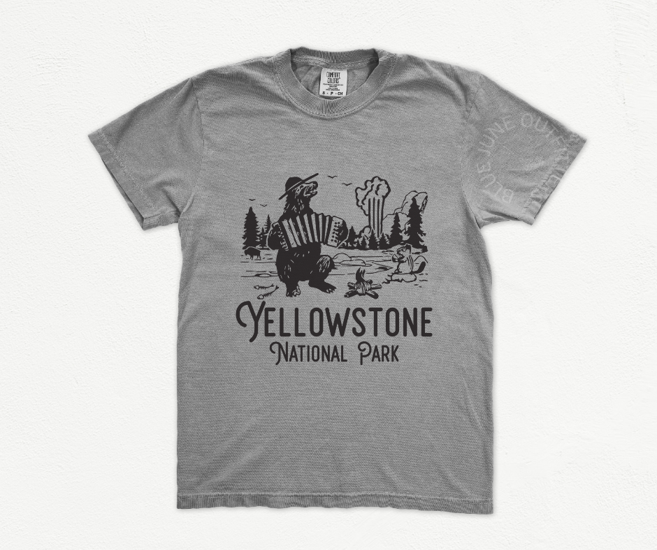 Retro Yellowstone National Park | Comfort Colors® Tee