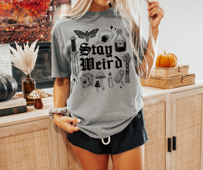 Stay Weird | Witchy Things Comfort Colors® Tee