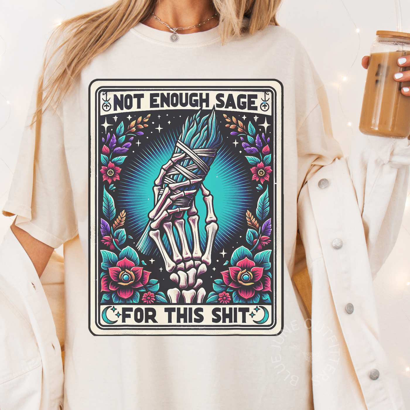Funny Witchy Graphic T-Shirt | Sage Humor Tee