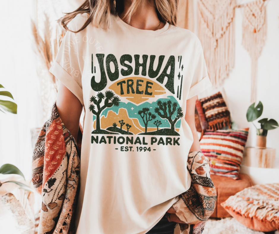 Joshua Tree National Park Tee | Desert Vintage Graphic Shirt
