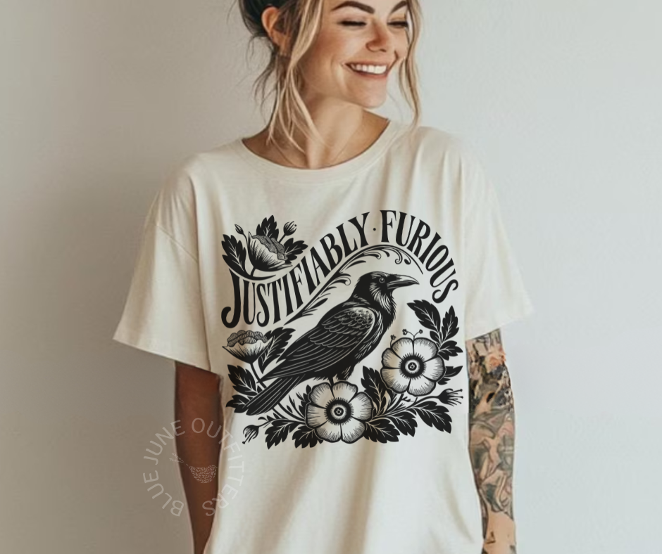 JUSTIFIABLY FURIOUS | SOCIAL JUSTICE TEE | ANTI MAGA