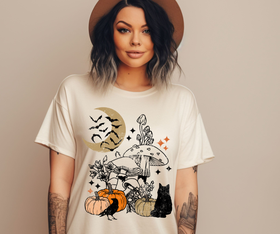 Spooky Witchy Things | Comfort Colors® Halloween Tee