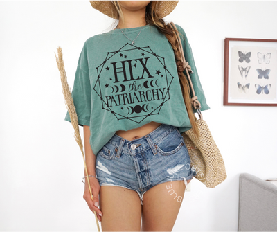 Hex The Patriarchy | Comfort Colors® Feminist Tee