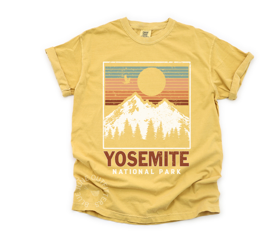 Retro Yosemite National Park | Comfort Colors® Tee