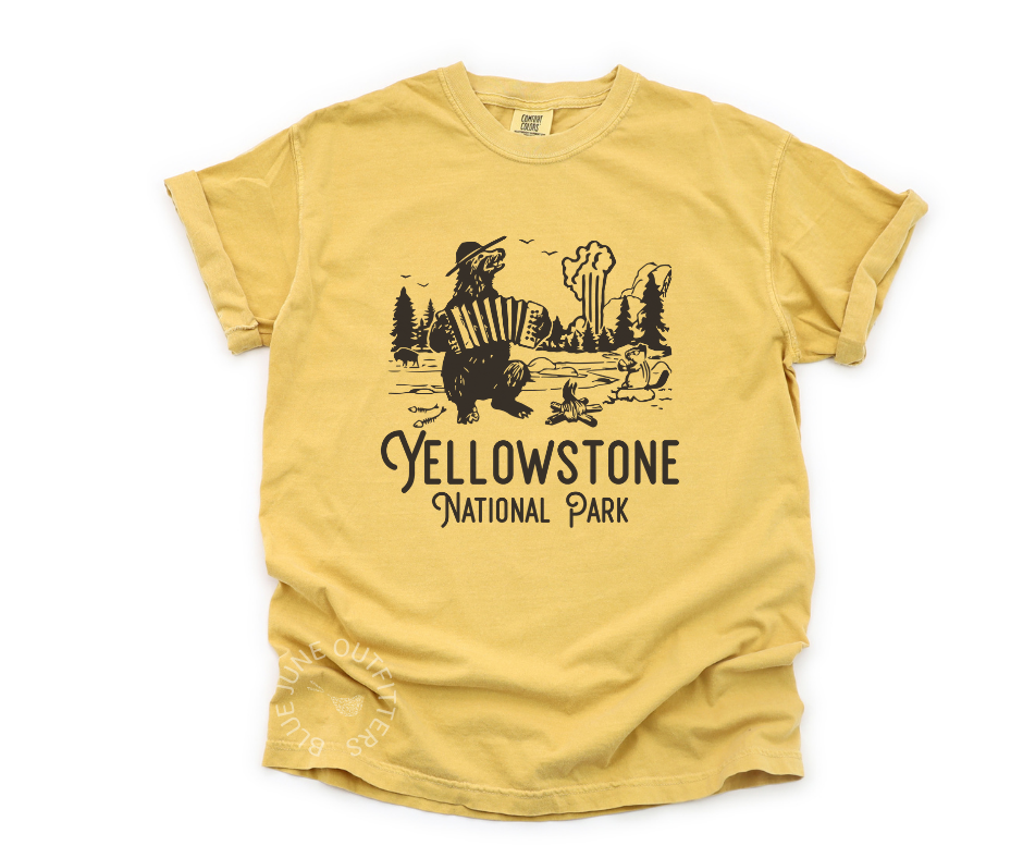 Retro Yellowstone National Park | Comfort Colors® Tee