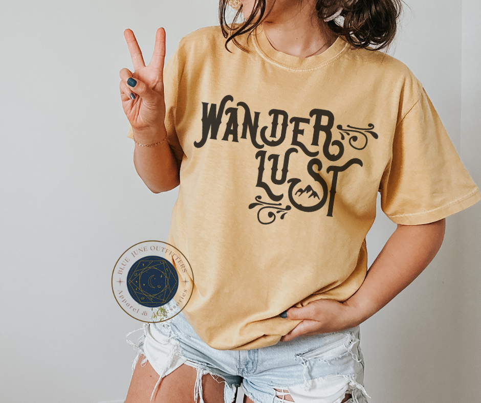 Wanderlust Comfort Colors® Tee