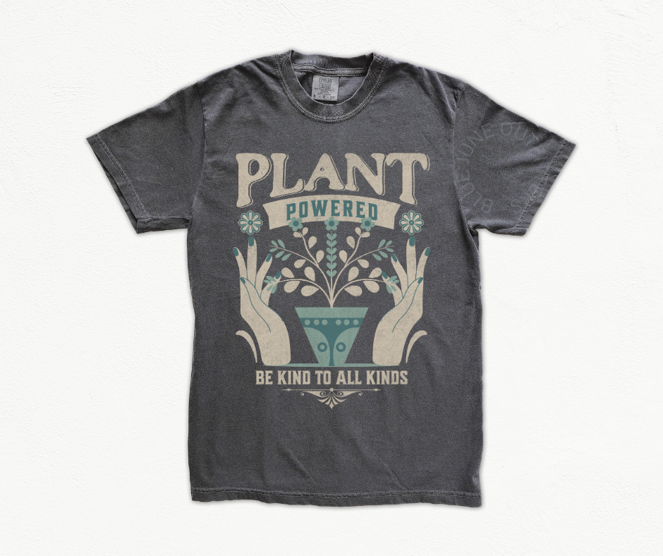 PLANT POWERED | RETRO COMFORT COLORS® TEE