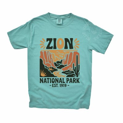 Zion National Park T-Shirt | Hiking Camping Graphic Tee