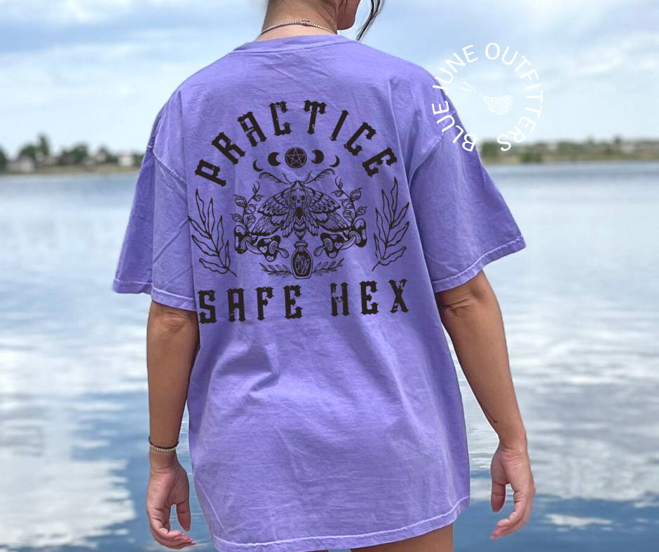 Practice Safe Hex | Comfort Colors®  Witchy Tee