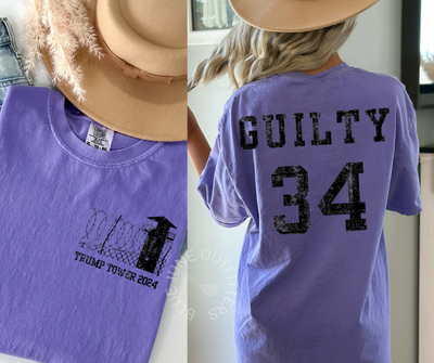 Trump Guilty 34 Counts | Comfort Colors® Tee