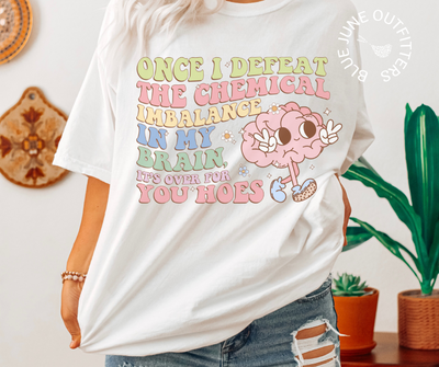 Funny Mental Health Comfort Colors® Tee