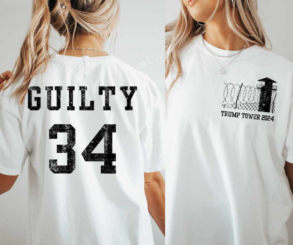 Trump Guilty 34 Counts | Comfort Colors® Tee