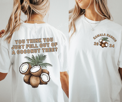 Kamala Harris Coconut Tree | Comfort Colors® Tee