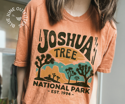 Joshua Tree National Park Tee | Desert Vintage Graphic Shirt
