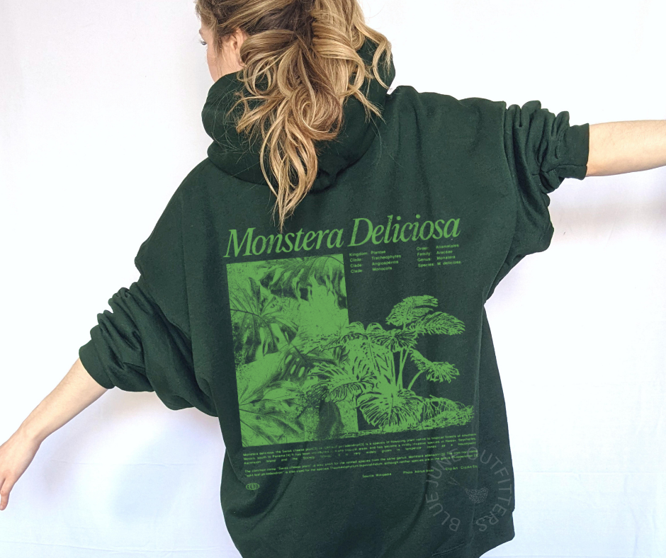 Monstera Deliciosa | Plant Lover Hoodie