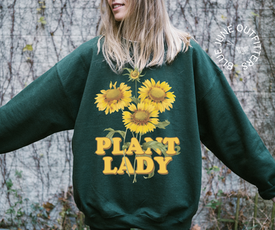 Plant Lady Sunflowers | Plant Lover Sweatshirt