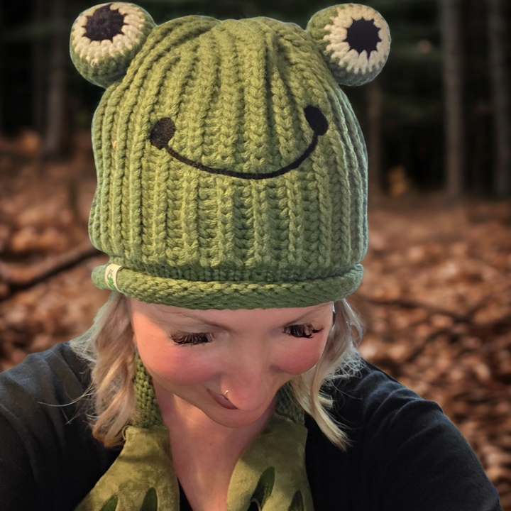KNITTED FROG BEANIE | TRENDY RESISTANCE APPAREL