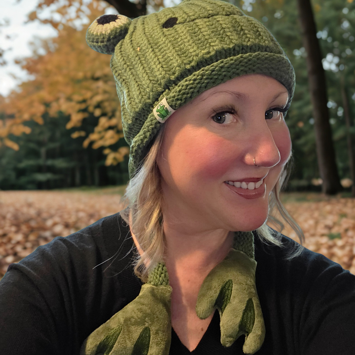 KNITTED FROG BEANIE | TRENDY RESISTANCE APPAREL
