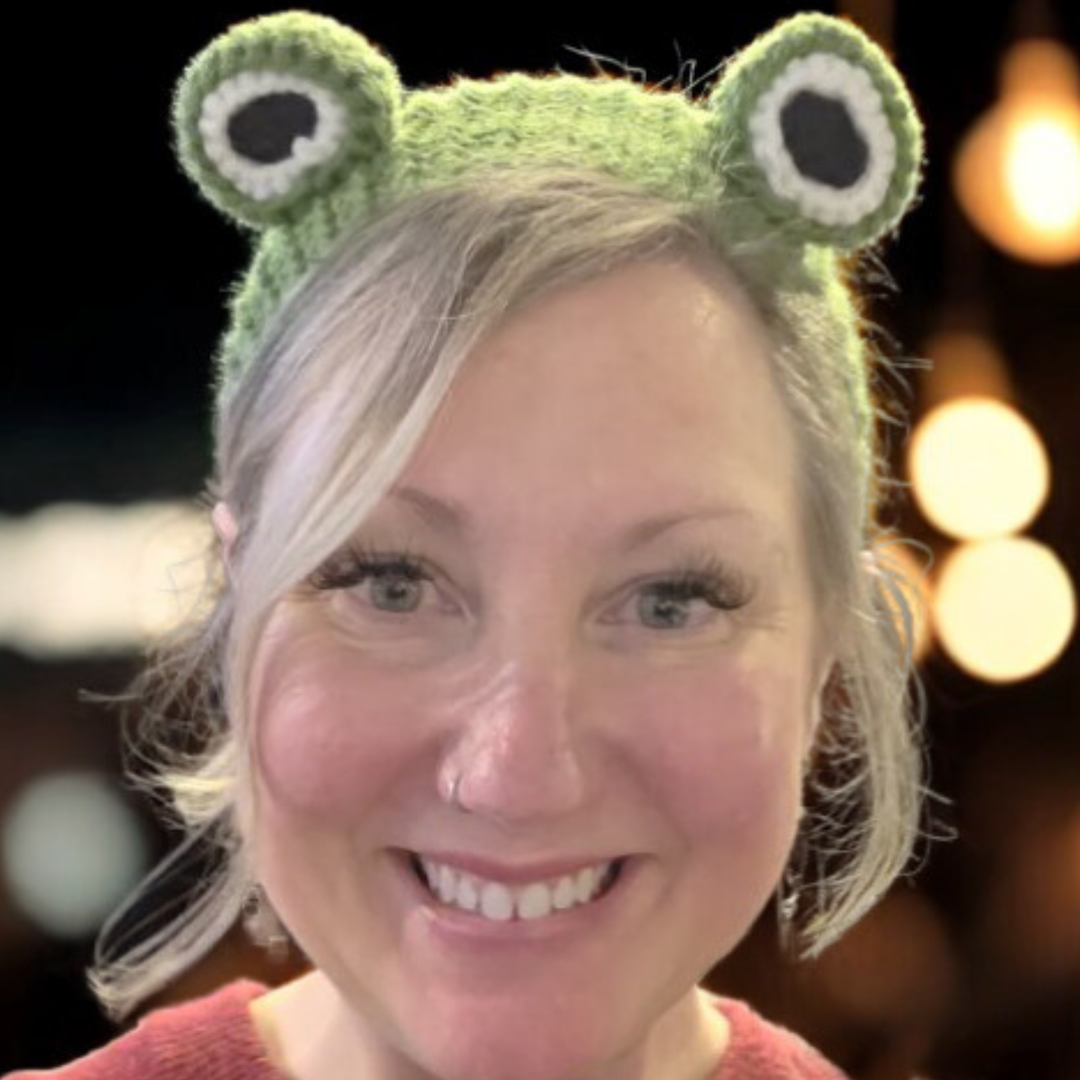 Protest Frog Crochet Headband | Handmade Frog Lover Accessory